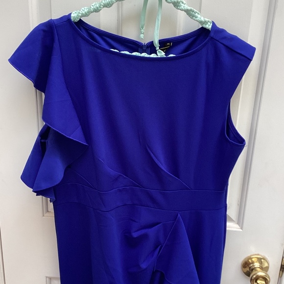 WOOSEA Women's Split Bodycon Mermaid Evening Cocktail Long Dress (XL) - Picture 5 of 6